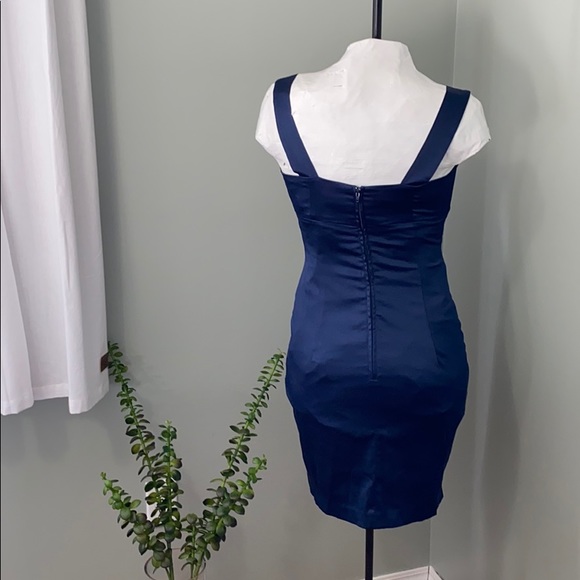 Navy Blue Dynamite Dress - Picture 5 of 5